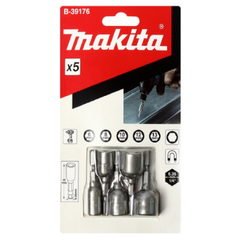 Makita B-39176 5-piece metric socket and nut driver kit