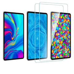 2x Pack BUCKKO Screen Protector Tempered Glass for iPad