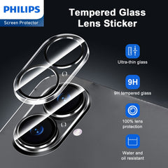 Philips Camera Lens Protector for iPhone 16/ 16 Plus DLK5208 - 4 Pack (4 Pcs)