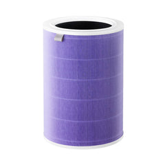 BUCKKO Replacement True HEPA Filter Compatible with Xiaomi Mi Air Purifier 3C 3H 3, 2C 2H 2S, Pro. Filter with RFID Simple Hassle Free Installation. (Purple-Antibacterial and Antiviral Version)