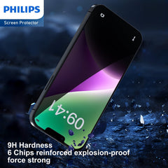 Philips Privacy Tempered Glass Screen Protector for iPhone 14 Plus DLK5503 - 2 Pack (2 Pcs)