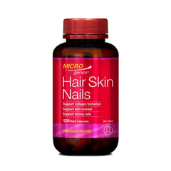 Microgenics Hair Skin Nails 120 Capsules