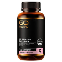 GO Healthy Hair Skin Nails Plus 100 Hard Capsules