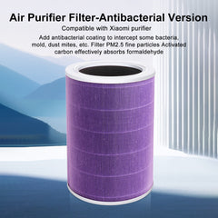 BUCKKO Replacement HEPA Filter Compatible with Xiaomi Mi BHR4282GL Air Purifier Pro H Filter Antibacterial Version Purple