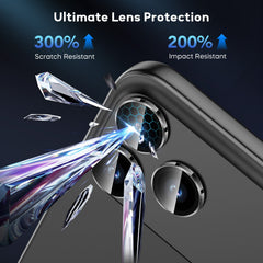 BUCKKO Camera Lens Protector Tempered Glass for iPhone