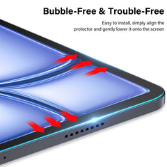 BUCKKO iPad Air 11" 2024 Screen Protector Full Cover Tempered Glass