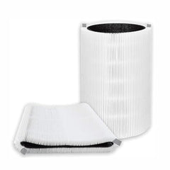 BUCKKO HEPA with Particle and Activated Carbon Filter for Blueair Blue Pure 411,411+ & MINI Air Purifiers reference Part Number SF411PACF102174, 2 Pack