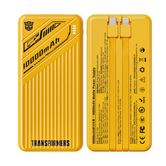 Transformers TF-D28 10000mAh Powerbank Built-In Cable