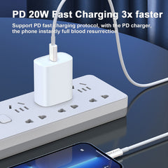 BUCKKO Fast PD Charger USB Mfi Certified Lightning Cables