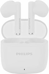 Philips Wireless Earbuds with Hi-Res Audio, Deluxe HS Semi in-Ear Headphones with LDAC, ENC Clear Call, 13mm Large Driver, Game Mode, in-Ear Detection, Total 20H (White)