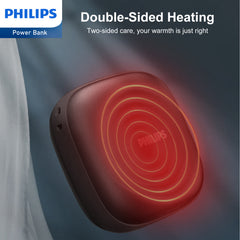 Philips Rechargeable Hand Warmer Ultra-Lightweight Black DLP2136VB