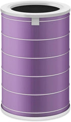 BUCKKO Replacement True HEPA Filter Compatible with Xiaomi Mi Air Purifier 3C 3H 3, 2C 2H 2S, Pro. Filter with RFID Simple Hassle Free Installation. (Purple), 2 Pack
