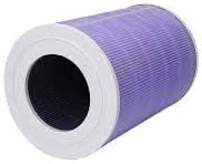 BUCKKO Replacement True HEPA Filter Compatible with Xiaomi Mi Air Purifier 3C 3H 3, 2C 2H 2S, Pro. Filter with RFID Simple Hassle Free Installation. (Purple), 2 Pack