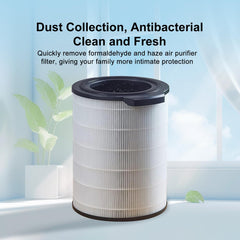 BUCKKO FY3430 Replacement True HEPA Filter Compatible with Philips AC3033/30, AC3036/10 Expert Series 3000i Connected Air Purifiers, 2 Pack