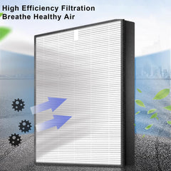 BUCKKO FY1119 Replacement Filter Compatible with Philips DE5205 DE5206 DE5207 Series 5000 Air Purifier & Dehumidifier 2-in-1, H13 HEPA Air Clean, 2 Pack