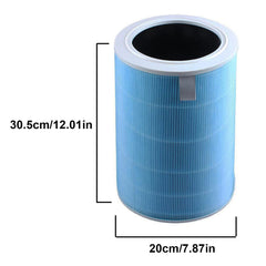 BUCKKO compatible with Xiaomi Mi Air Purifier 4 lite True HEPA Replacement Filter, 3-in-1 H13 Grade, Compare to Part No. Mi Air Purifier 4 lite only (not for Xiaomi 4, 4 compact, 4 pro), 2 Pack
