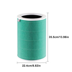 BUCKKO Replacement HEPA with Activated Carbon Filter Compatible with Xiaomi Mi Air Purifier 4 Pro Filter, Gree（Not Fit for Mi 4, 4 lite or 4 compact Air Purifier Models）, 2 Pack