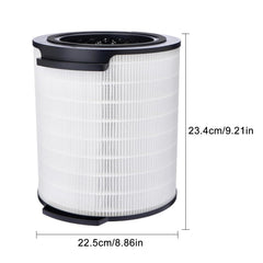 BUCKKO Filter Philips FY1700 Air Purifier AC1715 AC1711 HEPA + Active Carbon White