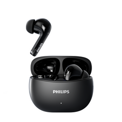 Philips TAT1320 In-ear Headphones | Bluetooth 6.0 + ANC | 40H Battery | Sports & Office charging cable user manual Plastic Black