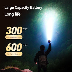 Philips  New  SFL1235 EDC Portable Flashlight Rechargeable LED Flashlights for Defensa Personal Self Defense Camping Hiking 39 Black