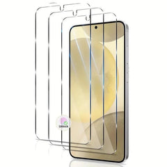 BUCKKO HD Clear Tempered Glass Screen Protector for Samsung Galaxy S23 Transparent