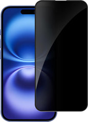 BUCKKO Ceramic Film Anti-Peek Screen Protector for iPhone 16, High Transparent, Anti-Fingerprint, Scratch-Resistant, Full Coverage, No Broken Edges, PET Material, Privacy Finish- 1Pack