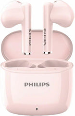 Philips Wireless Earbuds with Hi-Res Audio, Deluxe HS Semi in-Ear Headphones with LDAC, ENC Clear Call, 13mm Large Driver, Game Mode, in-Ear Detection, Total 20H (Pink)