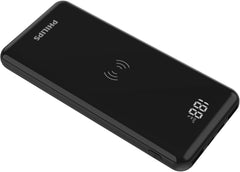 Philips Powerbank 10000mAh Power Bank USB Portable Reliable 5V 2.1A DLP1810NW (White)