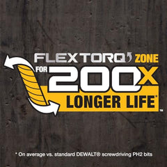DEWALT 10pcs Extreme FlexTORQ Screwdriver Set DT7274-QZ