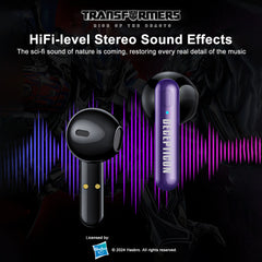Transformer Bumblebee True Wireless Headphones Yellow TF-T03
