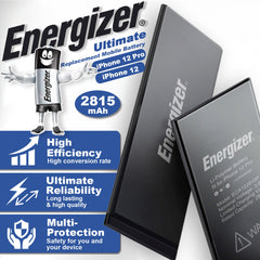 Energizer for iPhone Series High Capacity Backup Battery Easy Installation