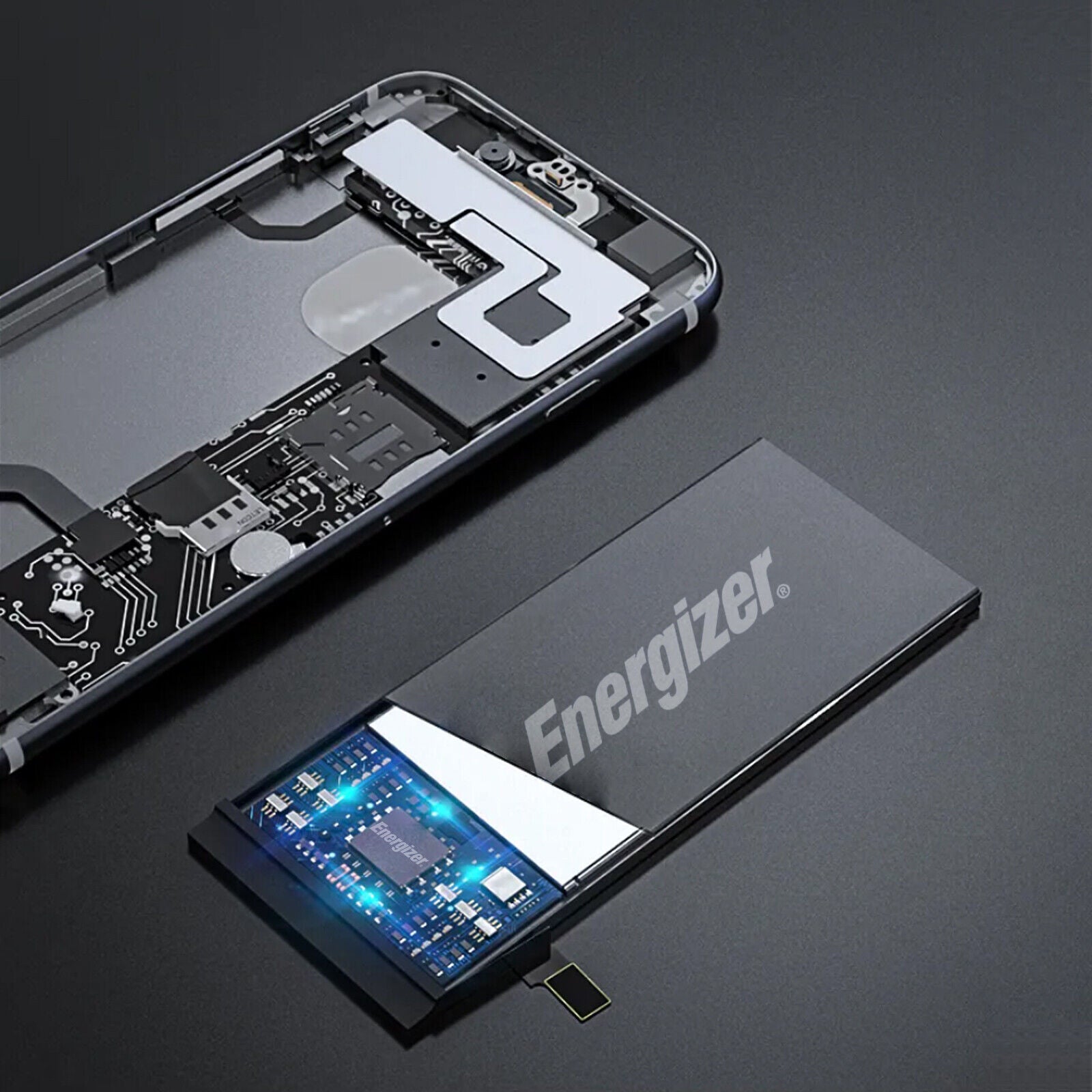 Energizer for iPhone Series High Capacity Backup Battery Easy Installation