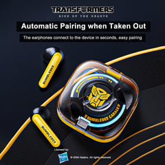 Transformer Bumblebee True Wireless Headphones Yellow TF-T03
