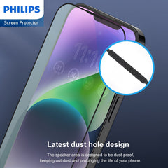 Philips Anti-Reflection Tempered Glass Screen Protector for iPhone 14 Plus DLK5603 - 5 Pack (5 Pcs)
