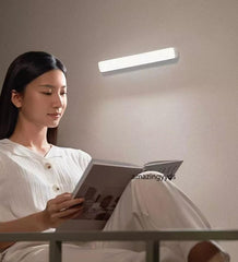 Xiaomi Magnetic Reading Light Bar, Rechargeable LED Desk Light Home&Office (Desk, Wardrobe, Closet, Cabinet), Long-Lasting Battery, Adjustable Angle, Magnetic Base, Cordless, Brightness Adjustment,