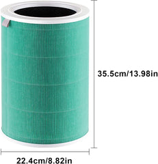 BUCKKO Replacement HEPA with Activated Carbon Filter Compatible with Xiaomi Mi Air Purifier 4 Pro Filter, Gree（Not Fit for Mi 4, 4 lite or 4 compact Air Purifier Models）