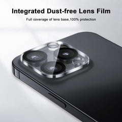 BUCKKO Camera Lens Protector for iPhone 16 Pro/16 Pro Max, HD 360-Degree Protection Tempered Glass drop-proof Screen Protector, Case Friendly No-Bubble HD Clear Camera Lens Screen Protector for iPhone 16 Pro/16 Pro Max 【Anti-Scratch】-1PCS