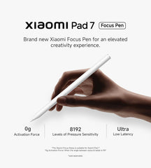 Xiaomi Focus Pen for Xiaomi Pad 7 | Pressure Sensitivity | Ultra Low Latency | 0g Activation Force