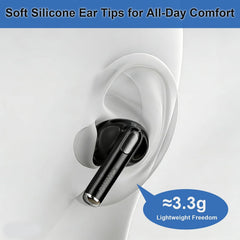 PHILIPS TAT1120 Wireless Earbuds,True Wireless Headphones,Powerful Bass with 13 mm Driver,Clear Call with Mic, Long-Hour Battery Life,Fast Charging,Bluetooth v5.4,IPX4 Rating,Ergonomic Design, White