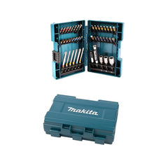 Makita B-55679 43-piece screwdriver set bits storage case Metal Multi-colour