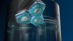 Philips Quick Cleaning Pod, Deep Cleaning for your Philips Shaver Series S58xx, S77xx, S8xx, S96xx, S99xx, excludes Prestige, QCP10/01 (Bundle Pod x 1 + Pod Cartridges x 1)
