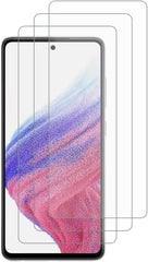 BUCKKO Screen Protector for Samsung Galaxy A73 5G 6.7 Inches, Shatter Resistance, Tempered Glass Film, Fingerprint ID Compatible, HD Clear, 3-Pack