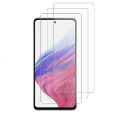 BUCKKO HD Clear Tempered Glass Screen Protector for Samsung Galaxy A72 5G Transparent
