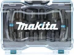 Makita Hex Impact Socket Bit Set 6, 7, 8, 10, 12, 13mm with Magnet 1/4 BLACK Series E-18035 for Impact Driver, etc. [Parallel Import]