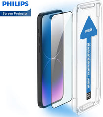 Philips Invisible Screen Protector for iPhone 16 Pro Max with New Anti-reflective Technology, Anti-dust installation and Ultra Strong Impact Technology with Auto Alignment Tool Kit