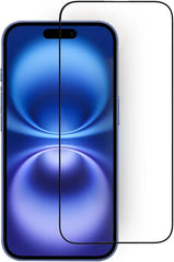 BUCKKO HD Clear Glass Screen Protector Film for iPhone 16 / Plus/ Pro/ Pro Max, Tempered Glass Explosion-proof Nano Coated Filter 【Anti-Oil】【Anti-Shatter】【Anti-Fingerprint】【Full Coverage】【Hardness 9H】