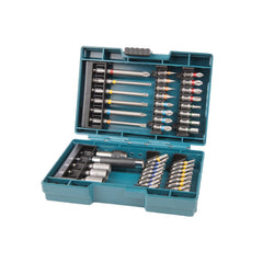 Makita B-55679 43-piece screwdriver set bits storage case Metal Multi-colour