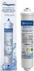 BUCKKO Water Filter Replacement for Samsung DA29-10105J, DA29-10105J HAFEX/EXP, WSF-100, DA99 02131B, EF9603, HAIER LG Fridge Water Filter 1 Pack RWF0300A