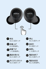 Nokia Essential Wireless Earbuds Bluetooth E3100plus Stereo Earphones