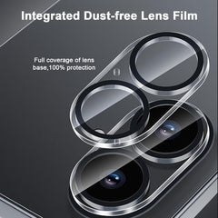 BUCKKO Camera Lens Protector for iPhone 16/16 Plus, HD 360-Degree Protection Tempered Glass drop-proof Screen Protector, Case Friendly No-Bubble HD Clear Camera Lens Screen Protector for iPhone 16 /16 Plus【Anti-Scratch】【Anti-Fingerprint】-1PCS